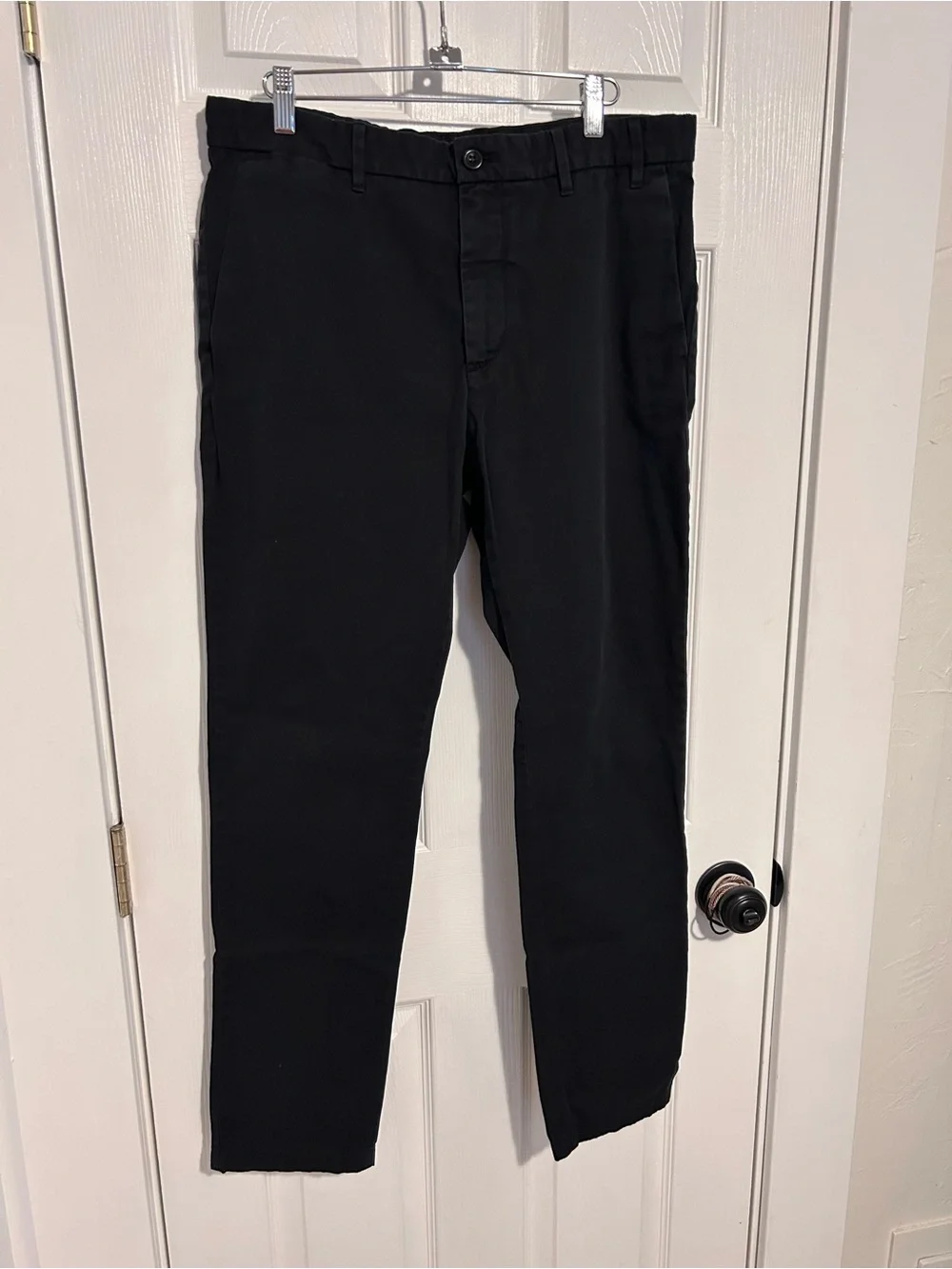 Norse Projects Black Chinos – Slim Straight